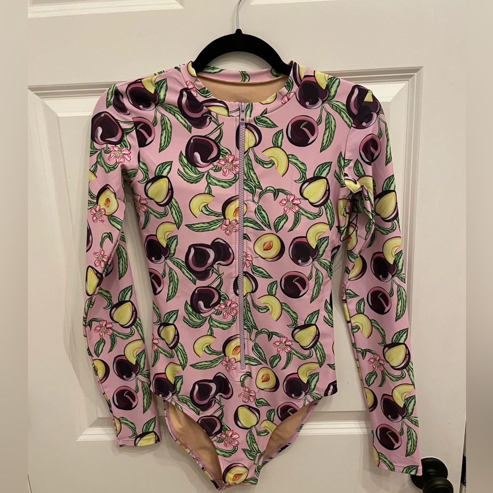 MOTT50 Kelly Long Sleeve One Piece Swimsuit - Plum